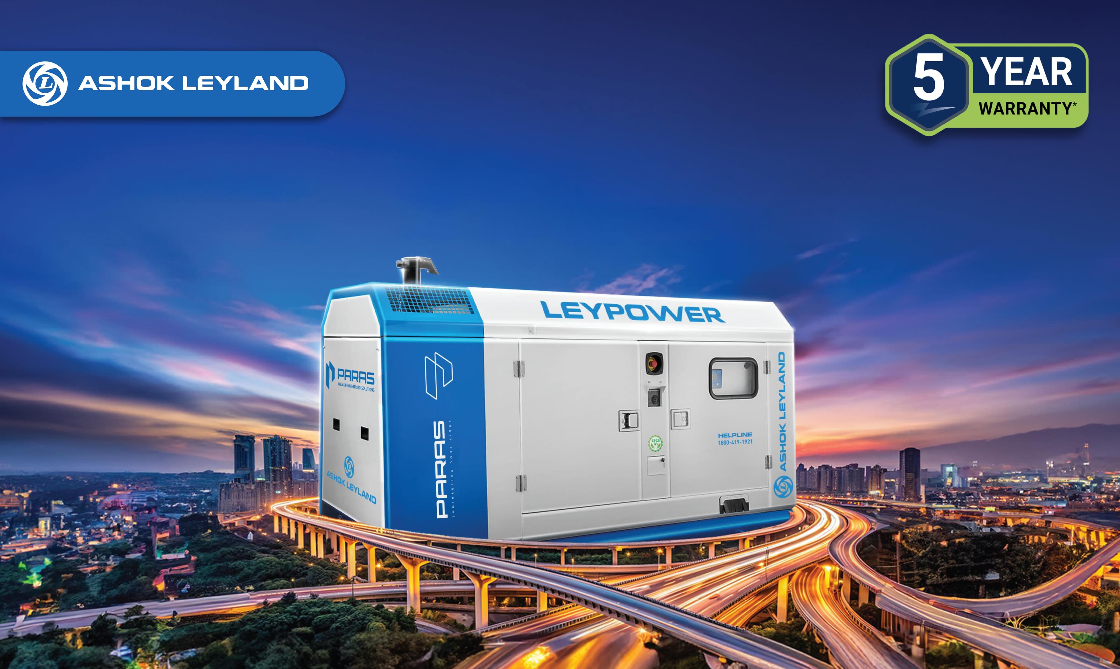 Ashok Leyland Leypower Silent Diesel Generator